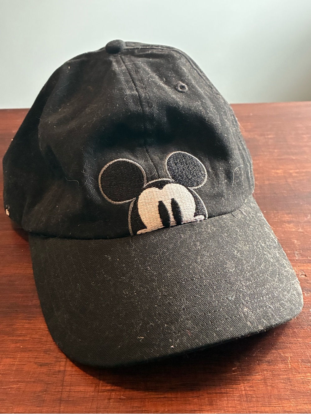 Disney Black Mickey Mouse Baseball Cap